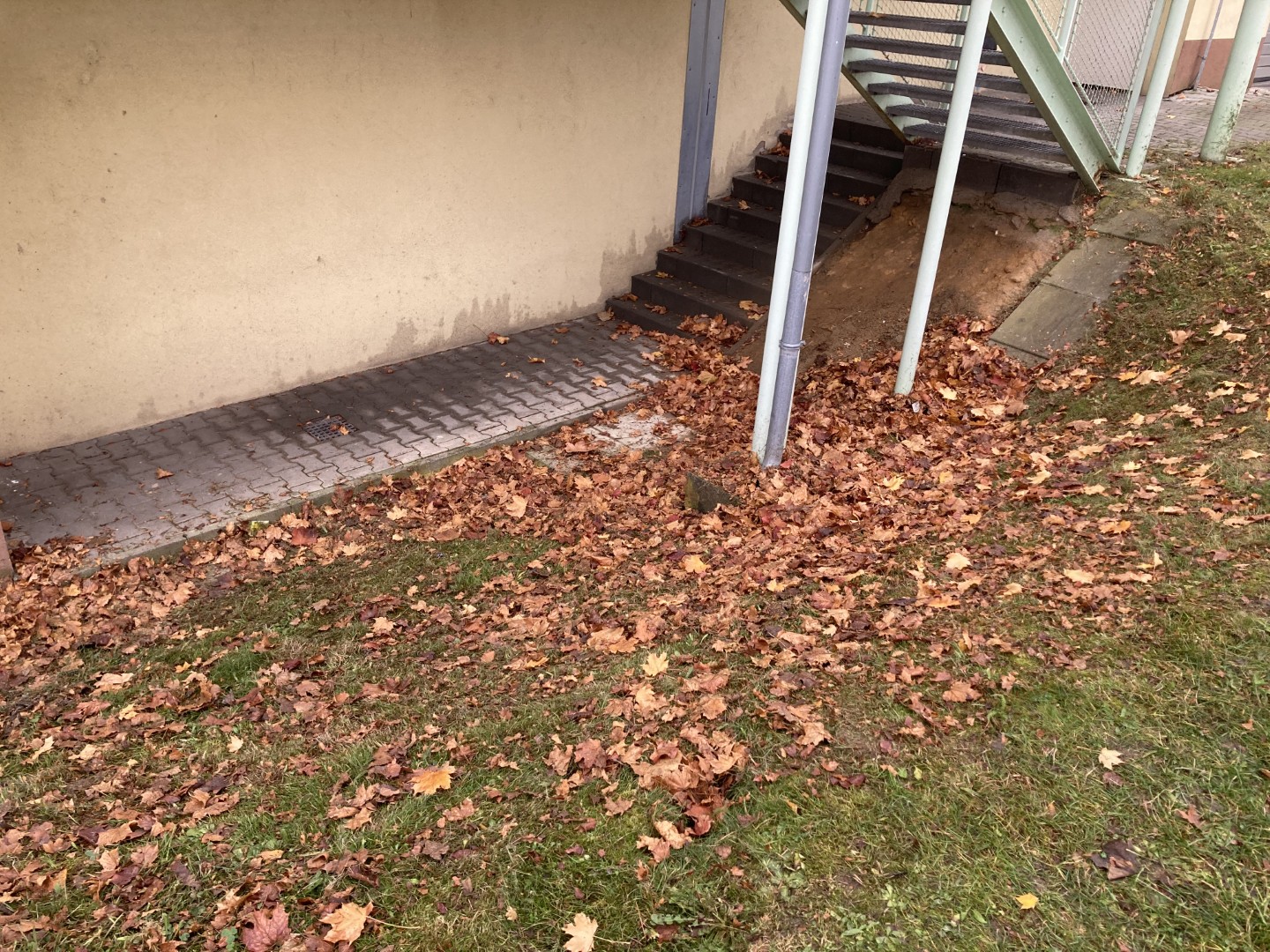 8.11.2025 úklid listí před garážemi (5)